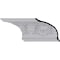 Ekena Millwork 12"H x 12 5/8"P x 17 1/2"F x 94 1/2"L, (16" Repeat), Emery Cove Crown Moulding MLD12X12X17EM - alternate 1